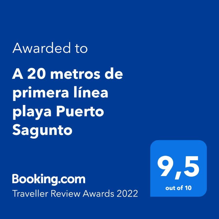 A 20 Metros De Primera Linea Playa Puerto Sagunto Ascensor Wifi Exteriér fotografie
